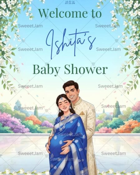 baby shower welcome sign