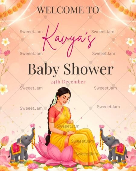 baby shower welcome sign