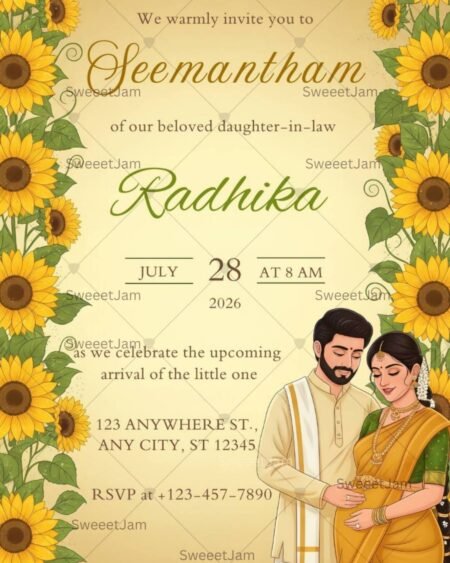 couple baby shower invite