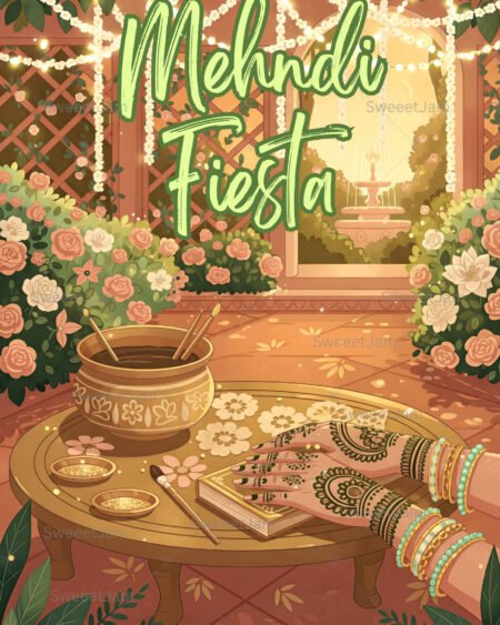 Mehndi Welcome Sign
