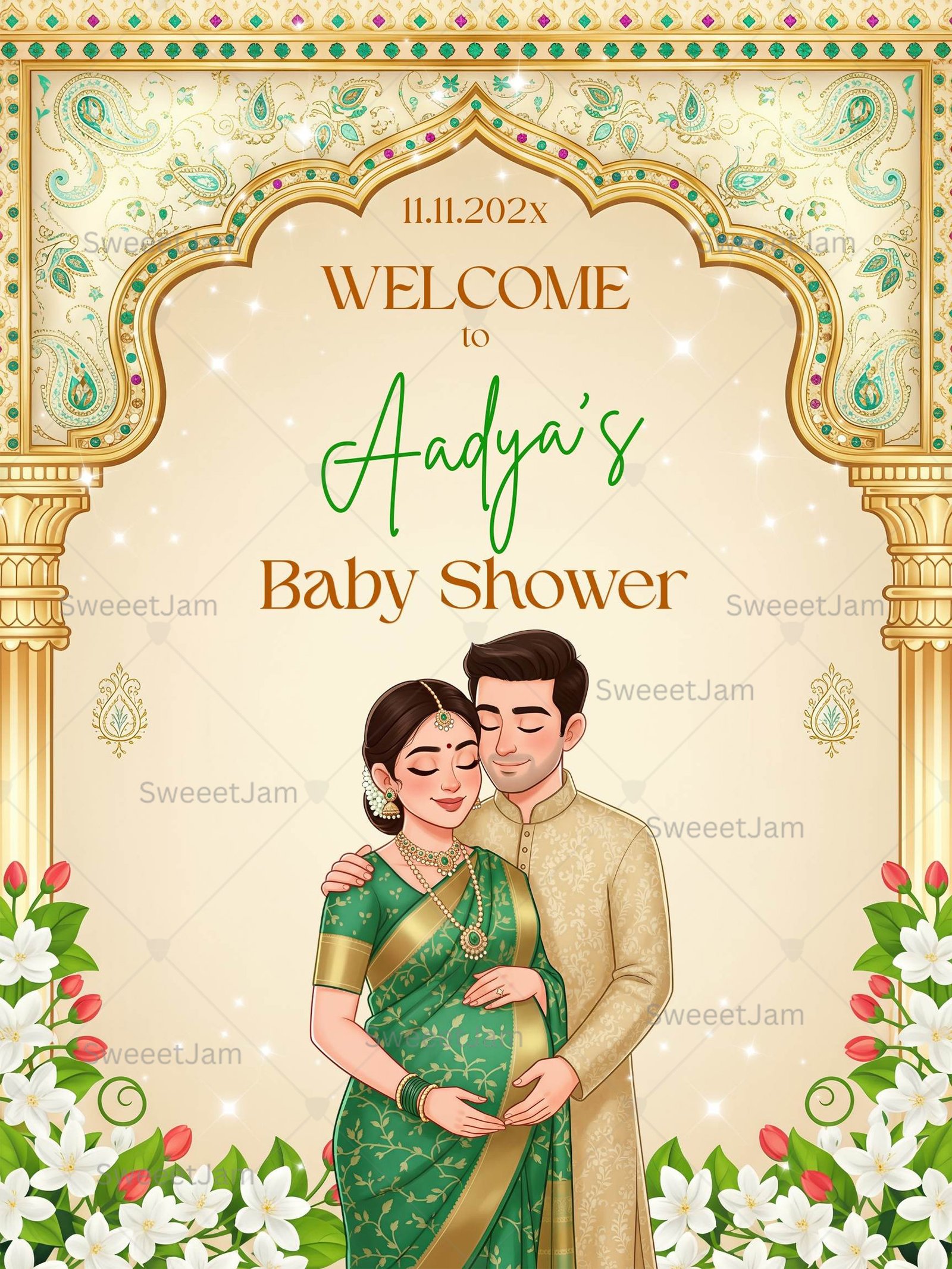 Baby Shower Welcome Sign