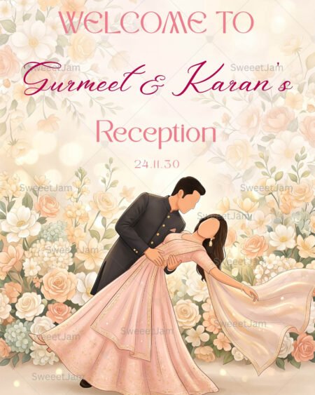 Wedding Reception Welcome Sign